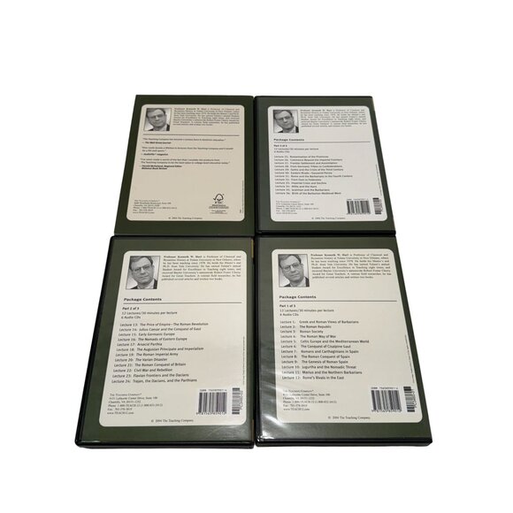 Rome And The Barbarians All 3 Parts With Guidebooks CD Audio The Great Courses - Picture 4 of 4